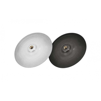 TAMPON POUR DISQUES EN FIBRE ET DISQUES SEMI-FLEXIBLES (connexion M14) - 180 - Dur (blanc)