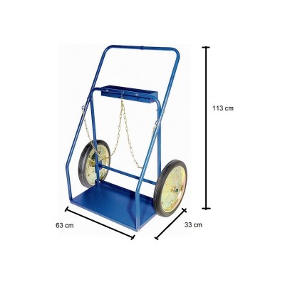 CHARIOT POUR BOUTEILLES DE GAZ 40 LT Golver