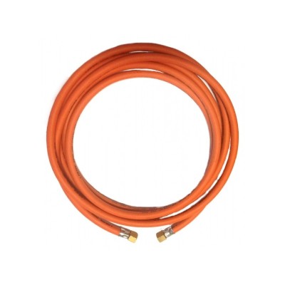 TUYAU DE PROPANE 8x15 RACCORD 3/8" SX 5 mt Golver