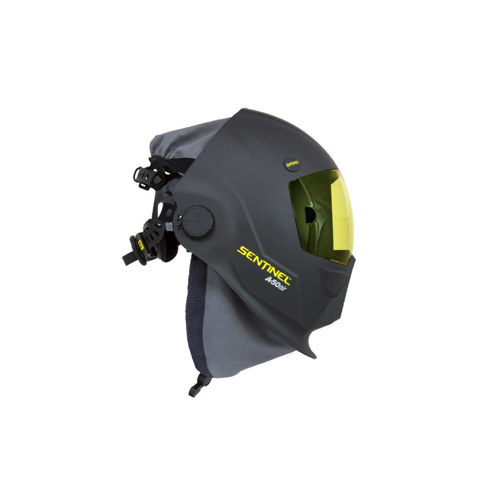 ESAB® Sentinel™ A60, casco da saldatura, design piatto nero, nylon ad