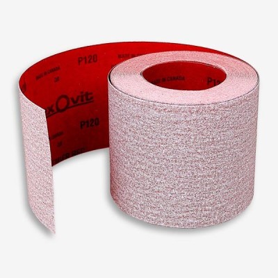 ROTOLO CARTA 115x50M P37C GRANA 80 - PREMIER RED Flexovit